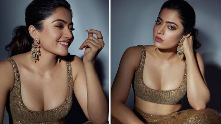 rashmika mandanna latest saree glamour video rashmika mandanna latest saree glamour video