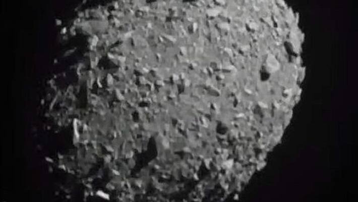 NASA probe spacecraft crashes into asteroid in planetary defense test NASA probe spacecraft crashes into asteroid in planetary defense test