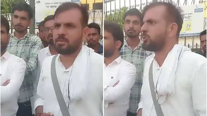 sikar news government girls college professor accused of eve teasing students protest asc sikar news government girls college professor accused of eve teasing students protest asc