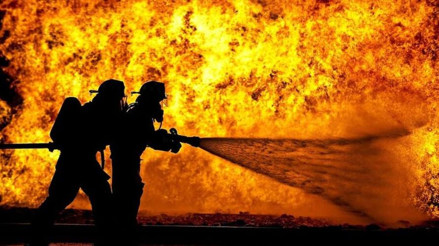 Huge fire accident in Chikkadpally - bsb Huge fire accident in Chikkadpally - bsb