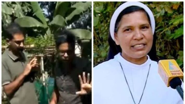 Two people were arrested over sister lucys threat complaint in karakkamala convent Two people were arrested over sister lucys threat complaint in karakkamala convent