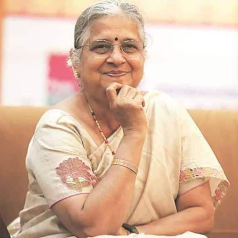 Author Sudha Murthy Bowing Down To A Mysore Royal Sparks A Debate
