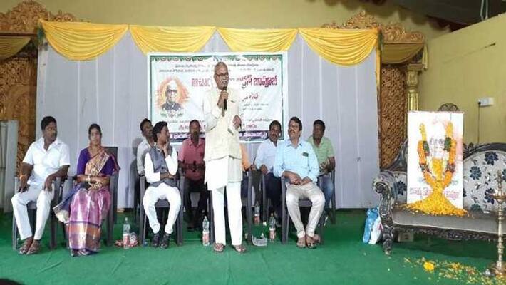 konda laxman bapuji 107th birth anniversary celebrations at jangaon konda laxman bapuji 107th birth anniversary celebrations at jangaon