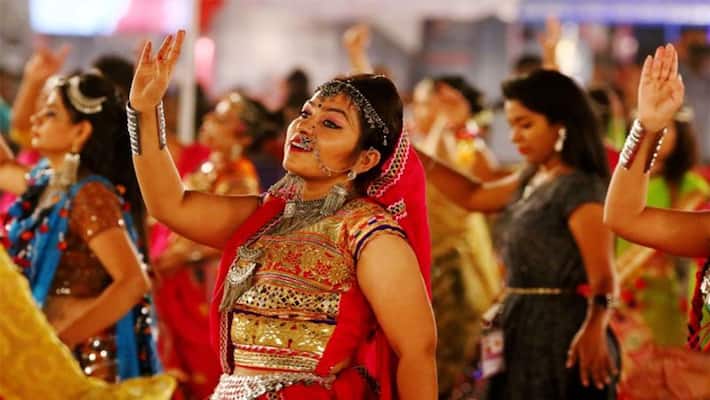 garba event in gujarat group enters and pelted stones few people have been injured ash garba event in gujarat group enters and pelted stones few people have been injured ash