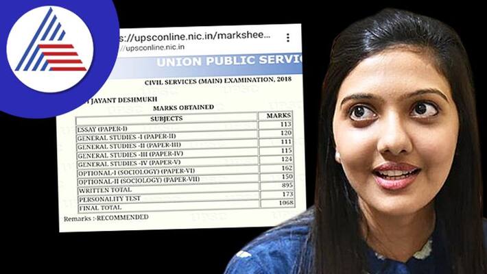 Marks card of IAS topper Srushti Deshmukh goes viral Marks card of IAS topper Srushti Deshmukh goes viral