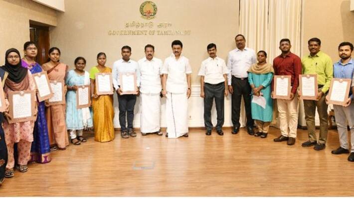 cm mk stalin provides appointment orders for college lecturer cm mk stalin provides appointment orders for college lecturer