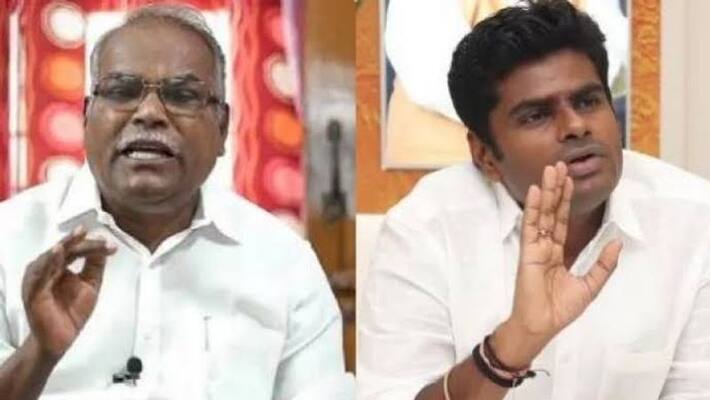 He could not win the election by getting people's support.. Will he threaten Stalin himself?? K.Balakrishnan. who criticized Annamalai. He could not win the election by getting people's support.. Will he threaten Stalin himself?? K.Balakrishnan. who criticized Annamalai.