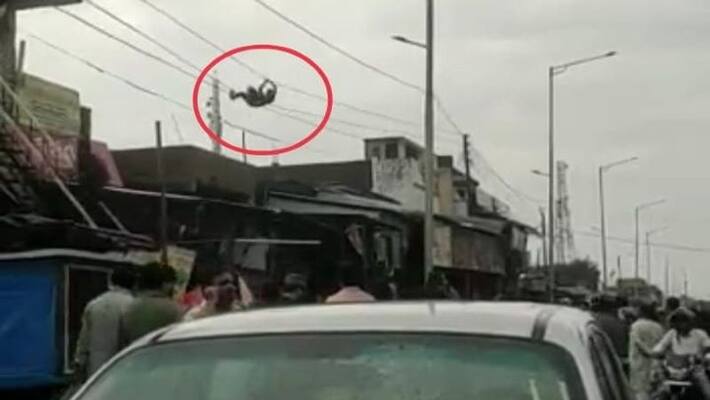 stunt video on 11000 volt wire goes viral due to lost job apa stunt video on 11000 volt wire goes viral due to lost job apa