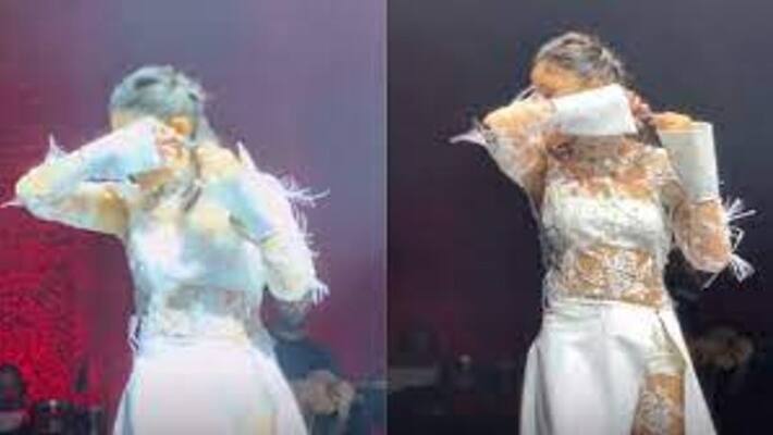 Turkish singer cuts hair on stage to support anti-hijab protests in Iran Turkish singer cuts hair on stage to support anti-hijab protests in Iran