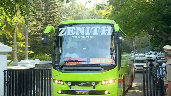 IND vs SA 1st T20I Team India and South Africa Cricket Team arrived at Greenfield International Stadium IND vs SA 1st T20I Team India and South Africa Cricket Team arrived at Greenfield International Stadium