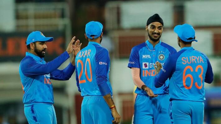 IND vs SA 1st T20I Team India created record with five wickets inside Powerplay at Greenfield International Stadium IND vs SA 1st T20I Team India created record with five wickets inside Powerplay at Greenfield International Stadium