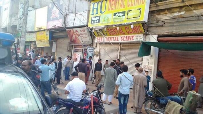 Pakistan Chinese citizens attacked in Karachi Saddar area one killed vva Pakistan Chinese citizens attacked in Karachi Saddar area one killed vva