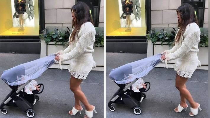 priyanka chopra wore high heel and tight skrit while walking with daughter malti marie get trolled KPJ priyanka chopra wore high heel and tight skrit while walking with daughter malti marie get trolled KPJ