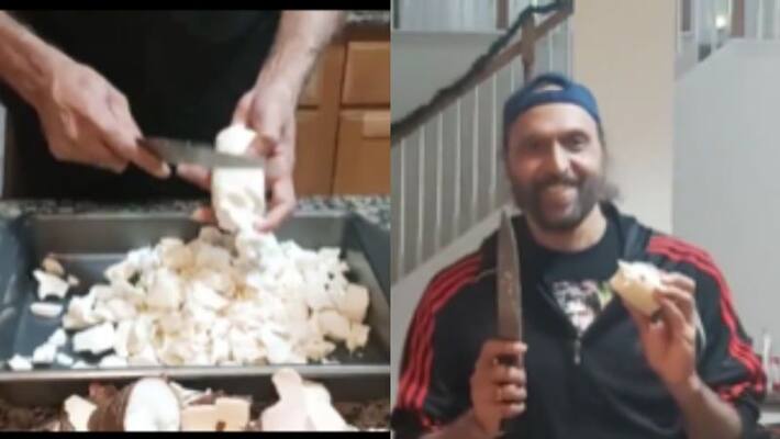 Babu Antony Tapioca cutting video Babu Antony Tapioca cutting video