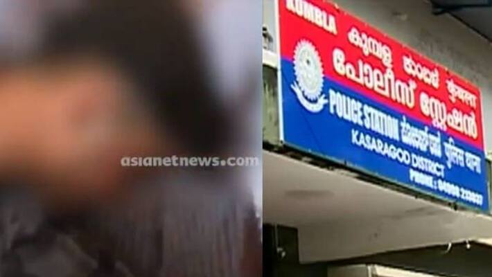 Senior students rag plus one student in Kasaragod Senior students rag plus one student in Kasaragod
