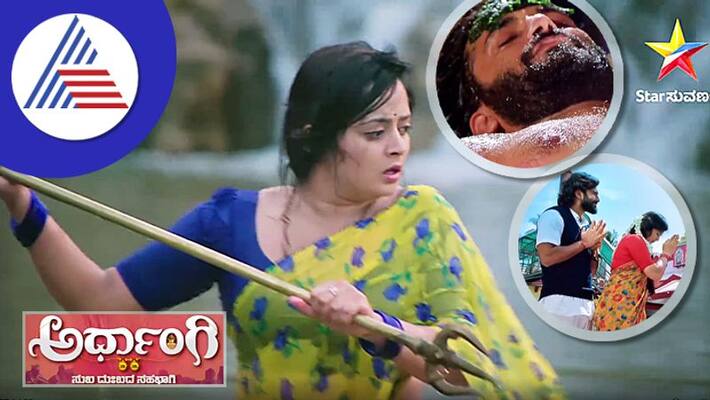 In Ardhangi serial Banashankari devi shows miracl Radhika Narayan as goddess In Ardhangi serial Banashankari devi shows miracl Radhika Narayan as goddess