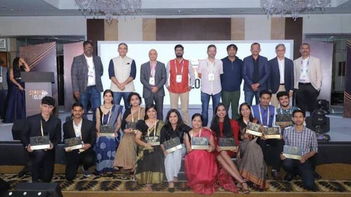 Dailyhunt and AMG Media Networks Conclude biggest storytellers talent hunt StoryForGlory Grand Finale in Delhi ckm Dailyhunt and AMG Media Networks Conclude biggest storytellers talent hunt StoryForGlory Grand Finale in Delhi ckm