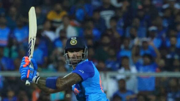 IND vs SA 2nd T20I Watch Suryakumar Yadav classy six against Anrich Nortje 