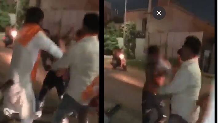 Muslims youths have attacked for watching the Garba dance in Ahmedabad Muslims youths have attacked for watching the Garba dance in Ahmedabad