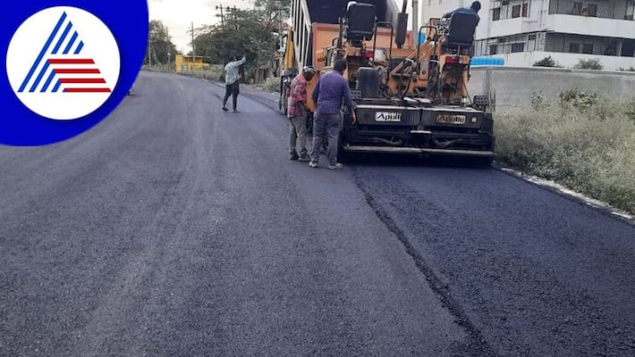 A four lane road at shastri nagar in bengaluru is partially complete gvd A four lane road at shastri nagar in bengaluru is partially complete gvd