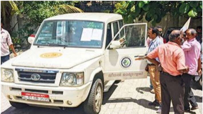 Railway doubling No compensation was paid government vehicles were seized by court Railway doubling No compensation was paid government vehicles were seized by court