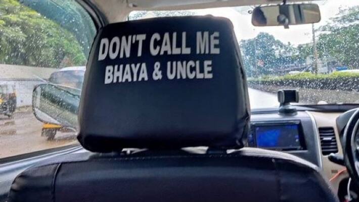 Uber cab driver gave warning message to his passengers apa Uber cab driver gave warning message to his passengers apa