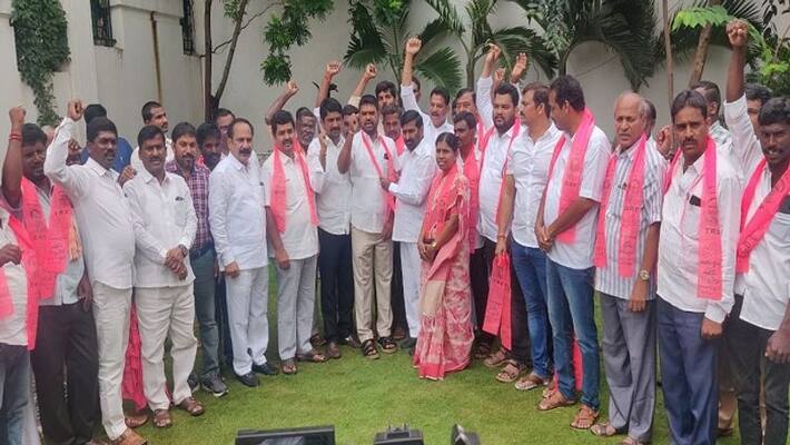 Counter blow to BJP in Marrigudamandal, nalgonda Counter blow to BJP in Marrigudamandal, nalgonda