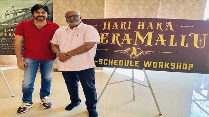 pawan kalyan resumes hari hara veeramallu shoot participates in work shop pawan kalyan resumes hari hara veeramallu shoot participates in work shop
