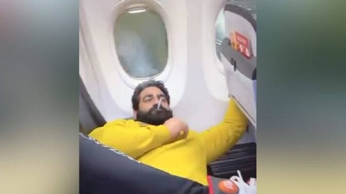 Influencer Who Smoked Inside SpiceJet Plane Arrested, Released On Bail Influencer Who Smoked Inside SpiceJet Plane Arrested, Released On Bail