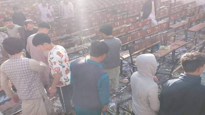Afghanistan 100 children killed in suicide bombing at Kabul school vva Afghanistan 100 children killed in suicide bombing at Kabul school vva