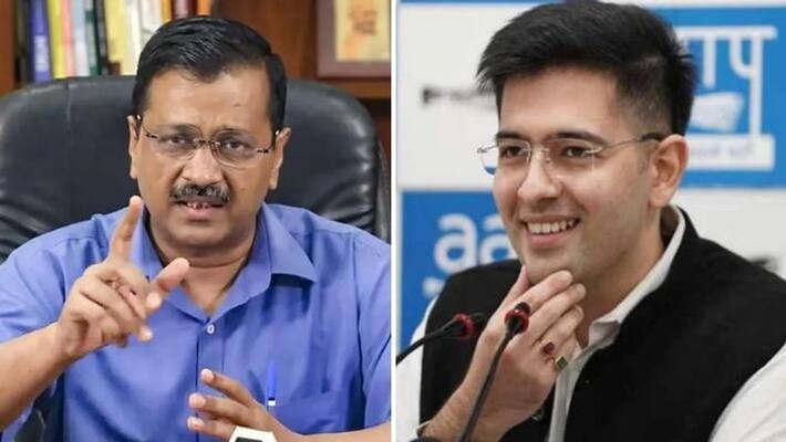 Delhi cm Arvind Kejriwal said AAP Gujarat co incharge Raghav Chadha likely to be arrested Delhi cm Arvind Kejriwal said AAP Gujarat co incharge Raghav Chadha likely to be arrested