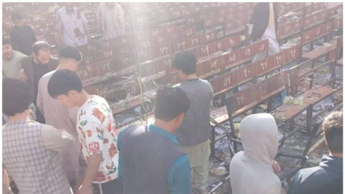 suicide bombing in afghanistan school, at least 100 students died suicide bombing in afghanistan school, at least 100 students died