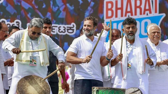Rahul Gandhi Bharat Jodo Yatra Has Entered Gundlupet In Karnataka gvd Rahul Gandhi Bharat Jodo Yatra Has Entered Gundlupet In Karnataka gvd