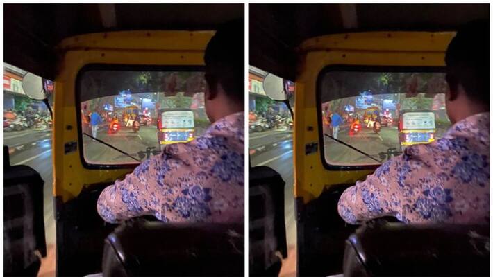 mercides benz india CEO leaves his S Class car on road and takes auto because mercides benz india CEO leaves his S Class car on road and takes auto because
