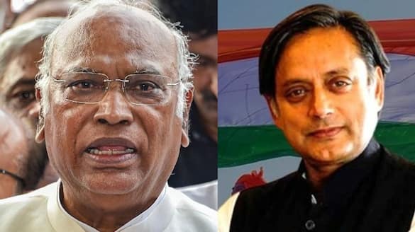 Battle of opposites for Cong president post Kharge banks on experience Tharoor seeks change vva