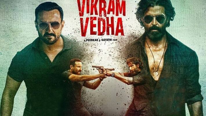 Vikram Vedha First Day Box Office Collection, Hrithik Roshan And Saif Ali Khan Starrer Has A Slow Start GGA Vikram Vedha First Day Box Office Collection, Hrithik Roshan And Saif Ali Khan Starrer Has A Slow Start GGA