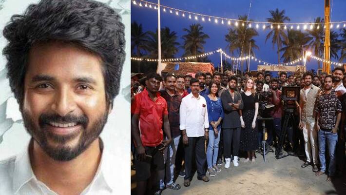 Sivakarthikeyan starrer film Prince wrapped up with a song shoot Sivakarthikeyan starrer film Prince wrapped up with a song shoot