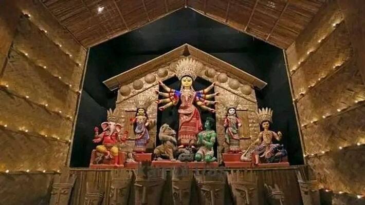 Durga festival begins with Bodhan tradition in Bangladesh, strict action against fundamentalists kpa Durga festival begins with Bodhan tradition in Bangladesh, strict action against fundamentalists kpa