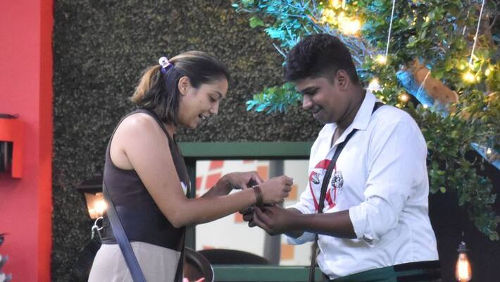 Bigg boss kannada 9 Nawaz proposes racer Aishwarya vcs Bigg boss kannada 9 Nawaz proposes racer Aishwarya vcs