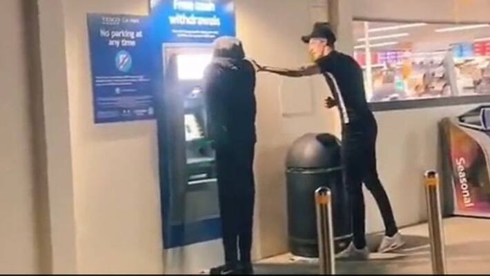mannequin in front of an atm counter the prank video goes viral mannequin in front of an atm counter the prank video goes viral