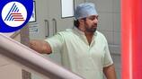 Kannada actor Dhruva Sarja waits near Operation theatre to share good news vcs 