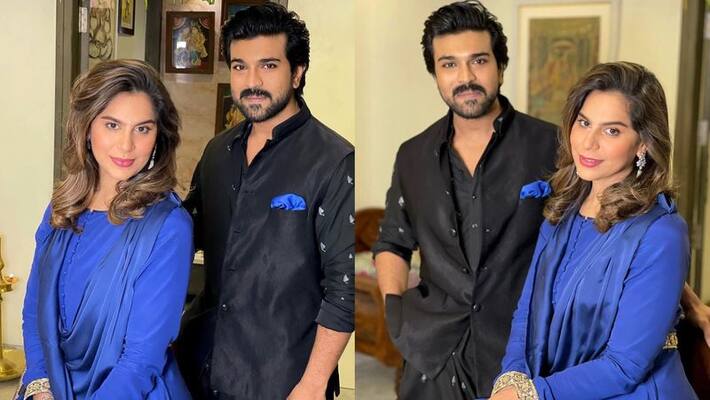 ram charan and upasana in festive mood celebrates dussehra 2022 ram charan and upasana in festive mood celebrates dussehra 2022