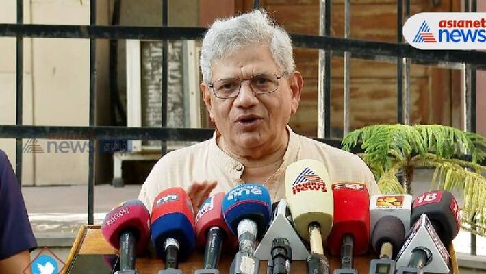 Sitaram Yechuri criticises Center on demanding money for rice of Kerala Flood 2018 Sitaram Yechuri criticises Center on demanding money for rice of Kerala Flood 2018
