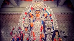West Bengal Durga Puja 2022 history of kanthi KishoreNagar Garh rajbari puja ANBSS