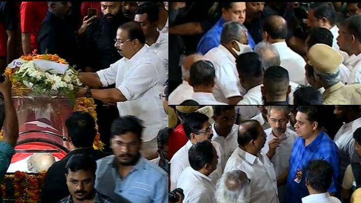 K Sudhakaran Paid Tribute to Kodiyeri Balakrishnan K Sudhakaran Paid Tribute to Kodiyeri Balakrishnan