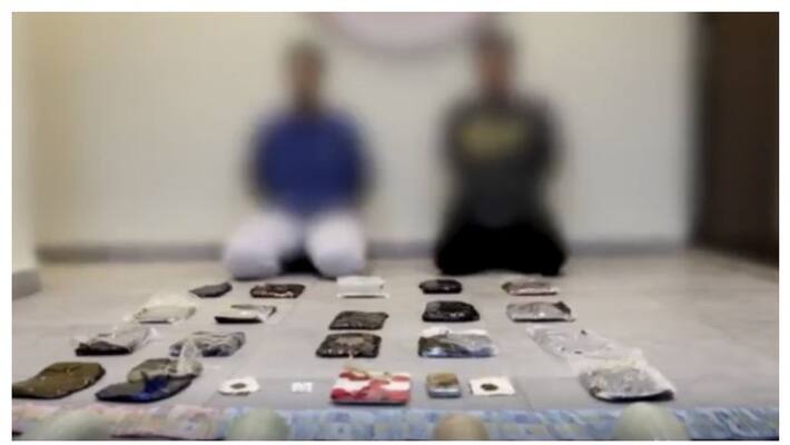 two arrested in kuwait with 25kg Hashish two arrested in kuwait with 25kg Hashish
