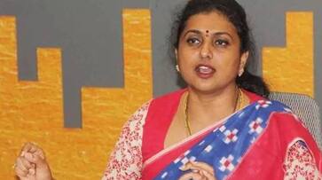 If Lokesh sings Mangalam to the youth, Bhuvneshwari will go on a bus trip like a fashion show - Minister Roja..ISR If Lokesh sings Mangalam to the youth, Bhuvneshwari will go on a bus trip like a fashion show - Minister Roja..ISR