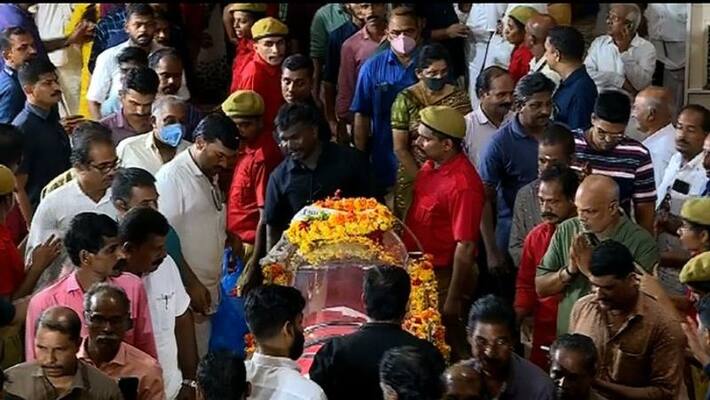 Final journey of Kodiyeri Balakrishnan Final journey of Kodiyeri Balakrishnan