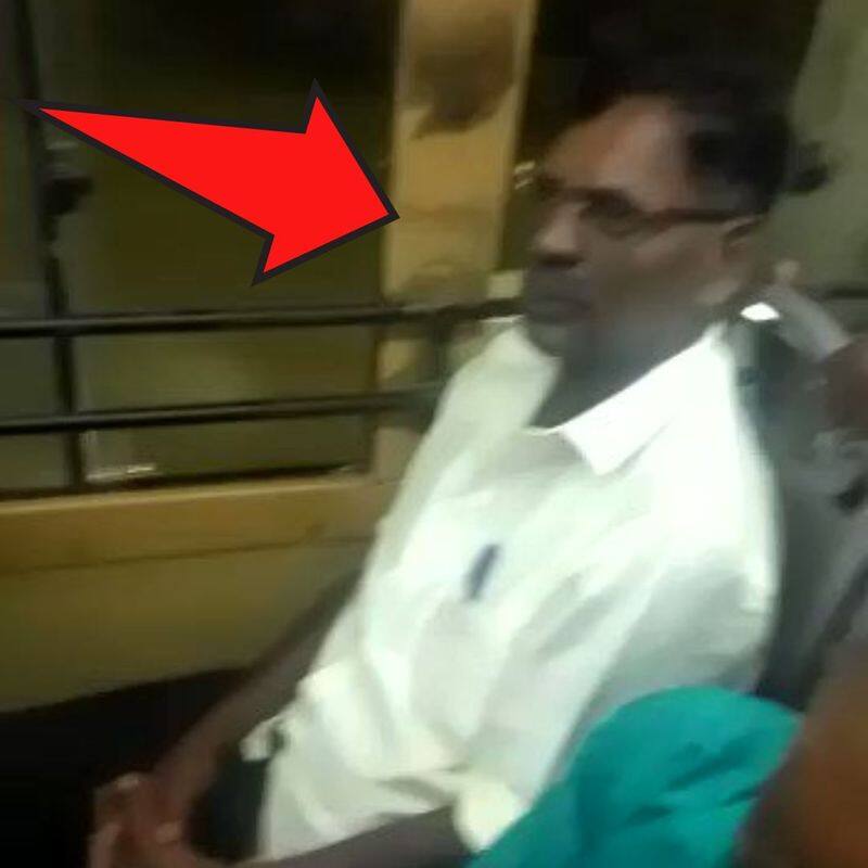 Viral video of police officer molesting woman in moving tnstc bus
