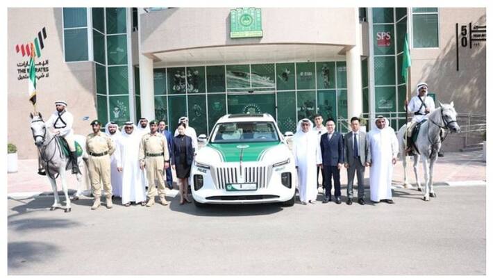 first electric vehicle added to the supercar fleet of dubai police first electric vehicle added to the supercar fleet of dubai police